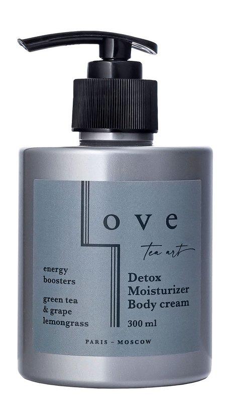 Love Tea Art Detox Moisturizer Body Cream Green Tea and Grape Lemongrass