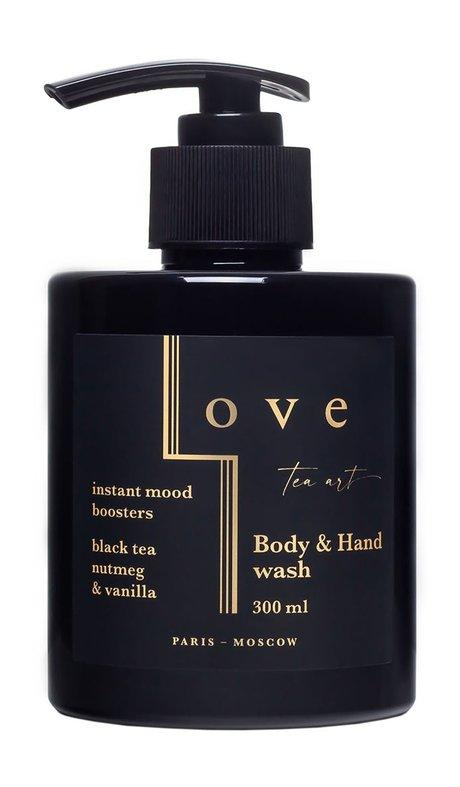 Love Tea Art Body and Hand Wash Black Tea and Nutmeg Vanilla