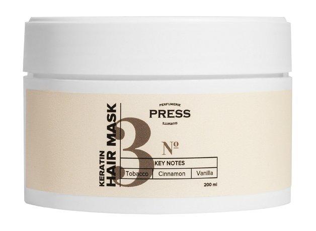 Press Gurwitz Keratin Hair Mask № 3 Tobacco, Vanilla, Cinnamon