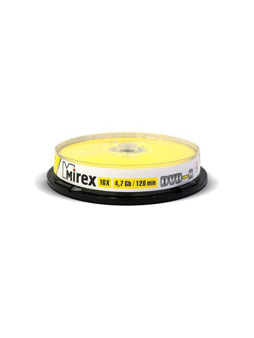 Диск DVD-R для записи 4,7Gb 16x Cake Box 10шт UL130003A1L