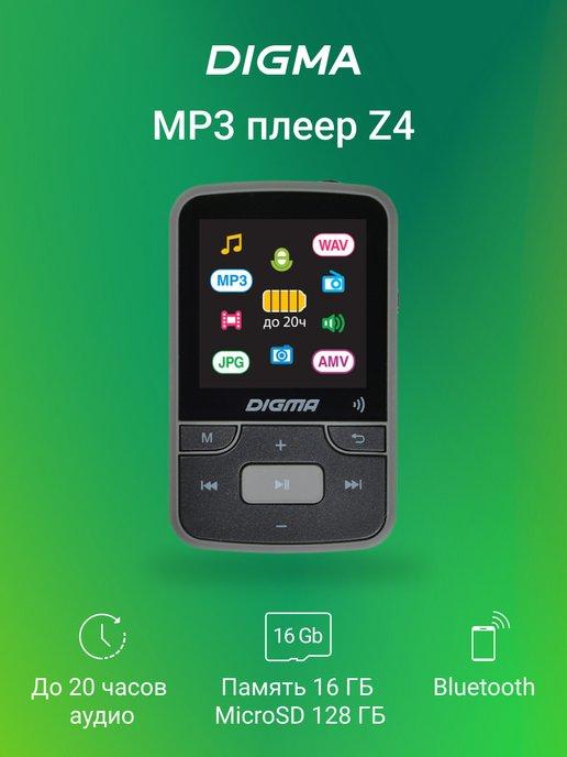 плеер mp3 Z4 16Гб bluetooth 1,5" FM радио