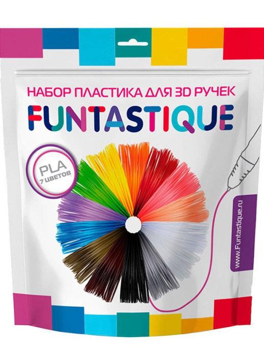 Набор PLA-пластика для 3д ручек 7 цветов по 10 метров