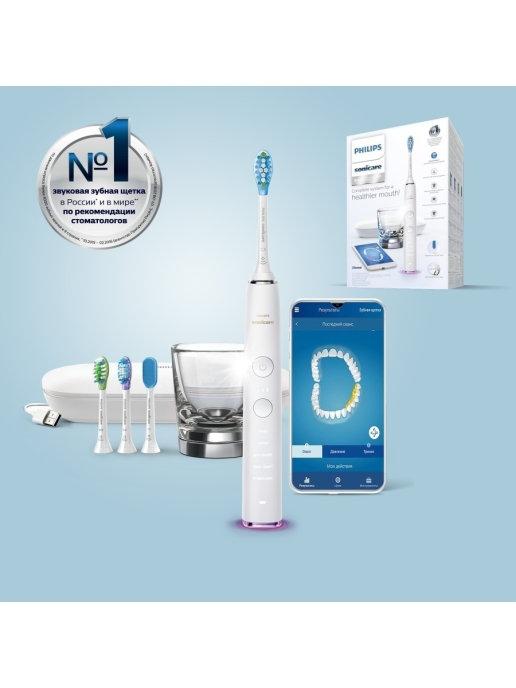 Электрическая зубная щетка Sonicare Diamond Clean Smart HX99…