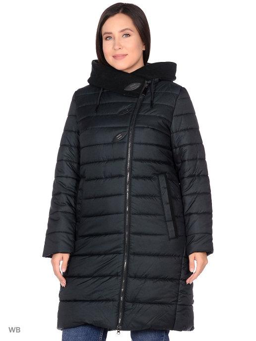 Natali Milen | Пальто зимнее с капюшоном теплое оверсайз