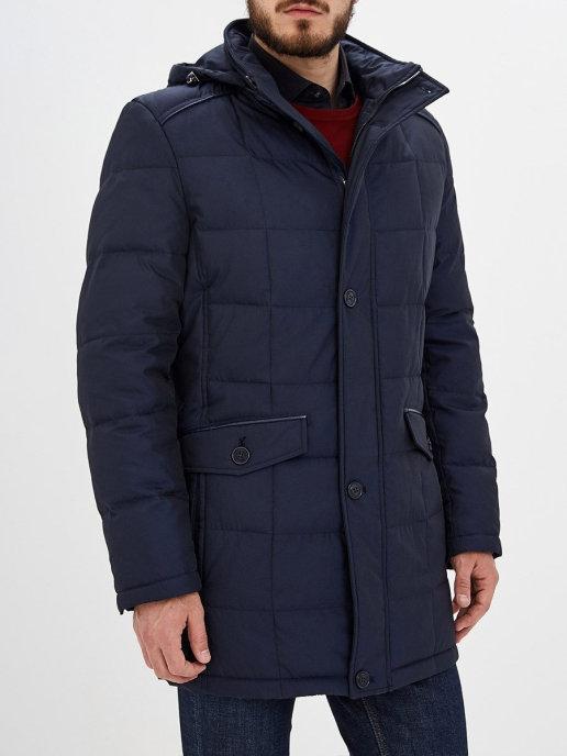 Пуховик зимний длинный, теплая куртка для мужчин
