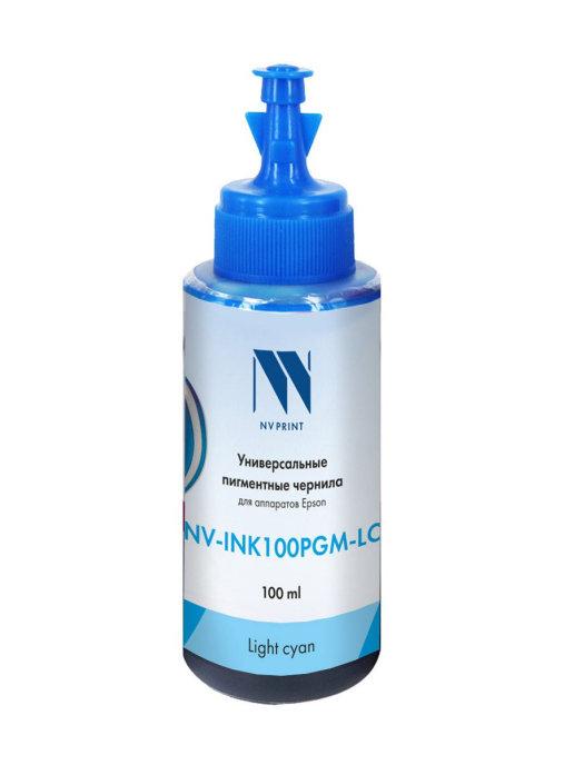 Чернила NV NV-INK100PGM Light Cyan универсальные пигментные