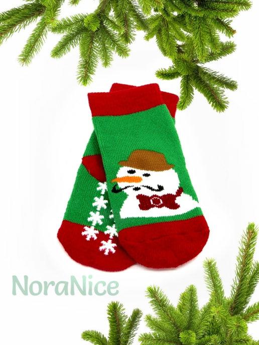 Носочки детские Носки теплые Новой год носки для новорожденн…