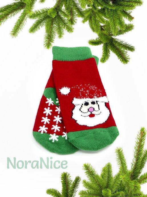 Носочки детские Носки теплые Новой год носки для новорожденн…