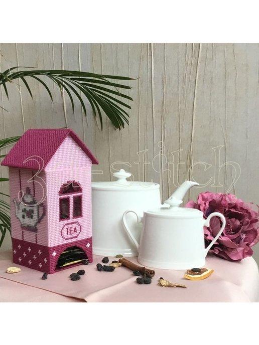 3d-stitch | Набор для вышивания Чайный домик "Лакомка"