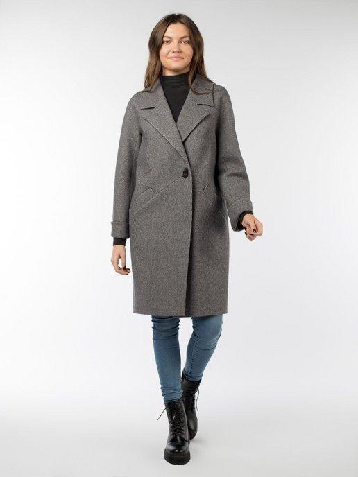 El Podio | Пальто шерстяное демисезонное больших размеров