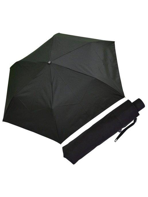 Однотонный складной мини зонт