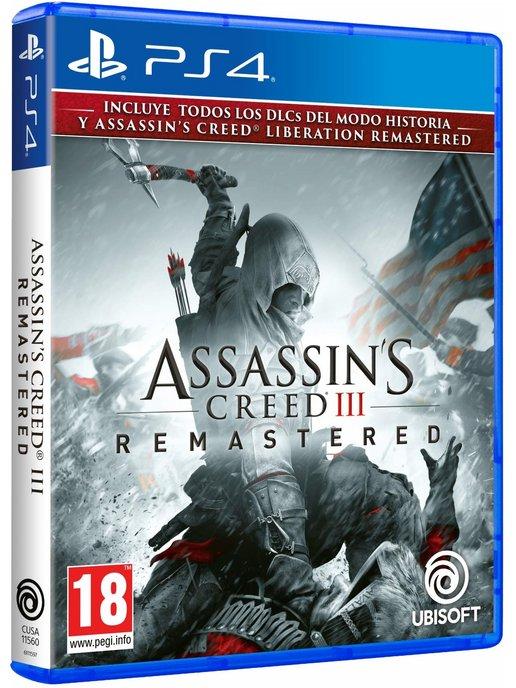 Assassin's Creed 3 (III) Remastered (PS4, русская версия)