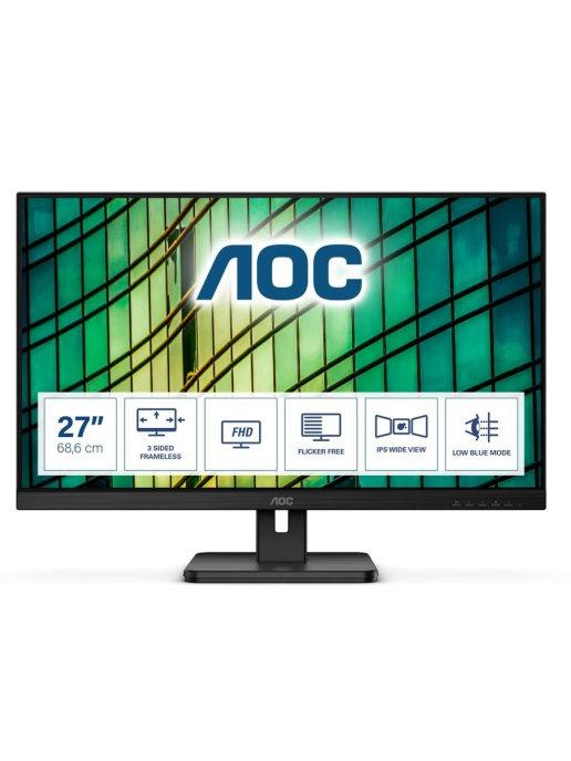 Монитор 27E2QAE 27" 1920x1080 HDMI,DisplayPort,VGA 4 мс W-IP…