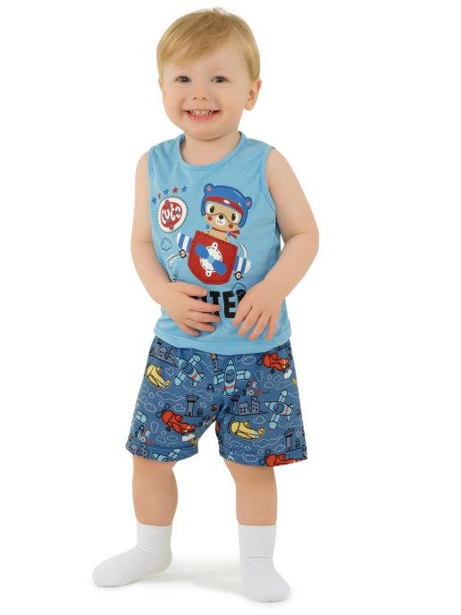 Костюм летний спортивный для мальчика малыша с шортами