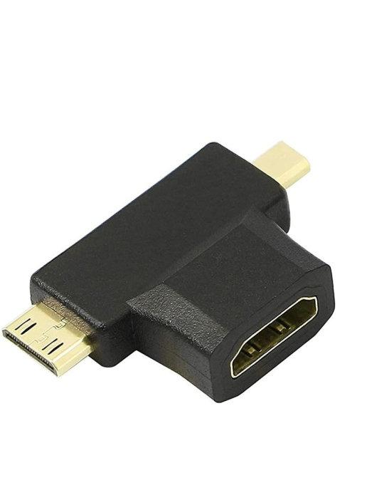 Переходник адаптер HDMI в micro HDMI mini HDMI