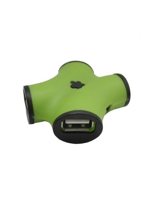 USB-концентратор CH-100 Green HUB 4 порта USB 2.0