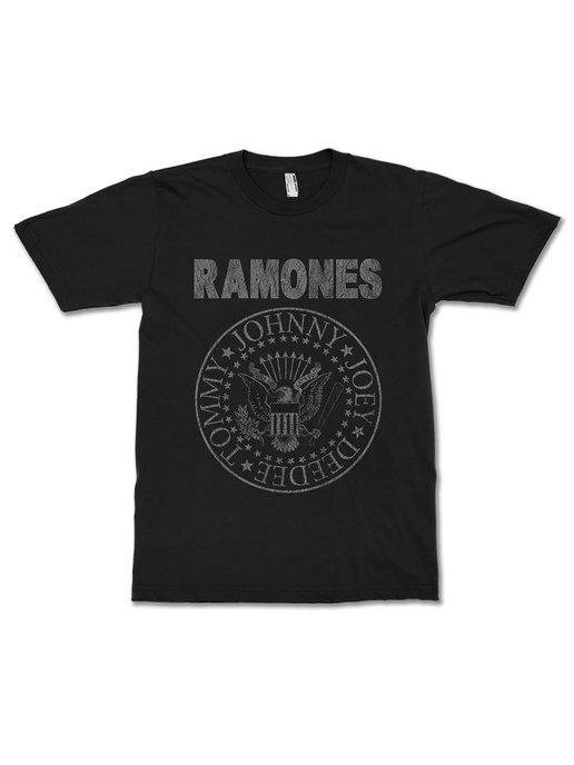 Футболка с принтом Ramones Мужская рок Рамоунз