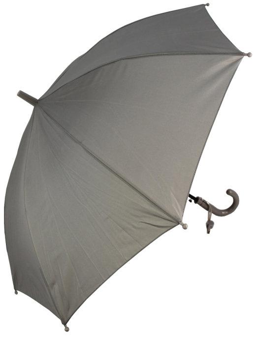 Однотонный зонтик трость детский со свистком