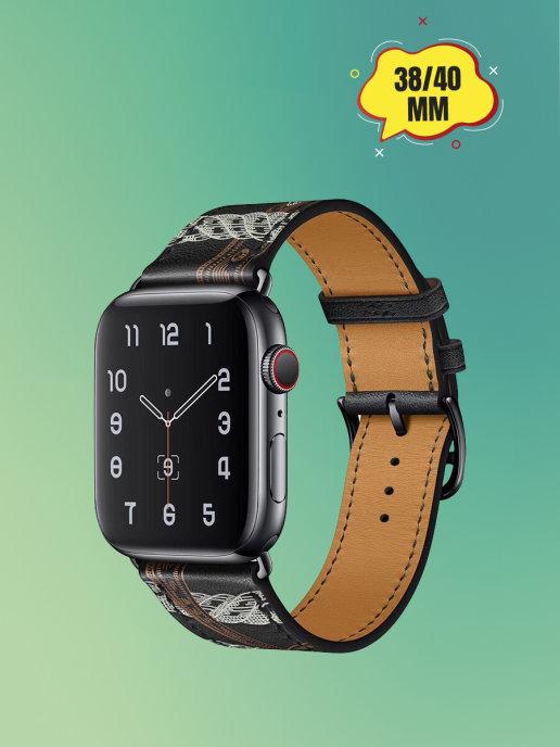 LIME-STORE | Кожаный ремешок Apple Watch 38-40-41 мм