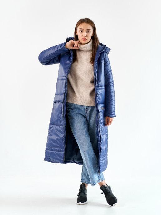 Куртка женская пальто зимнее еврозима