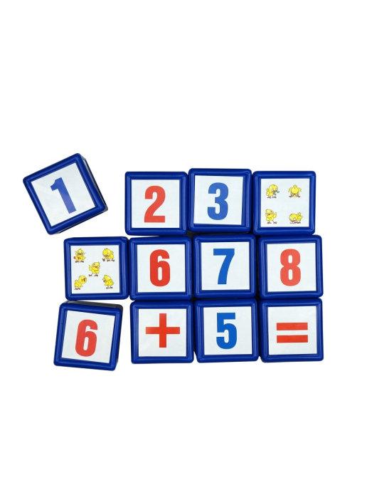 Развивающие кубики для маленьких "Арифметика" 12 элементов