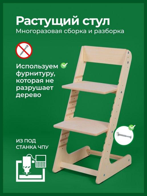 Детская мебель ECO | Растущий стул для школьника Детская мебель для кормления