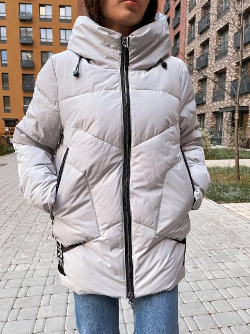 Пуховик Куртка женская зимняя с капюшоном