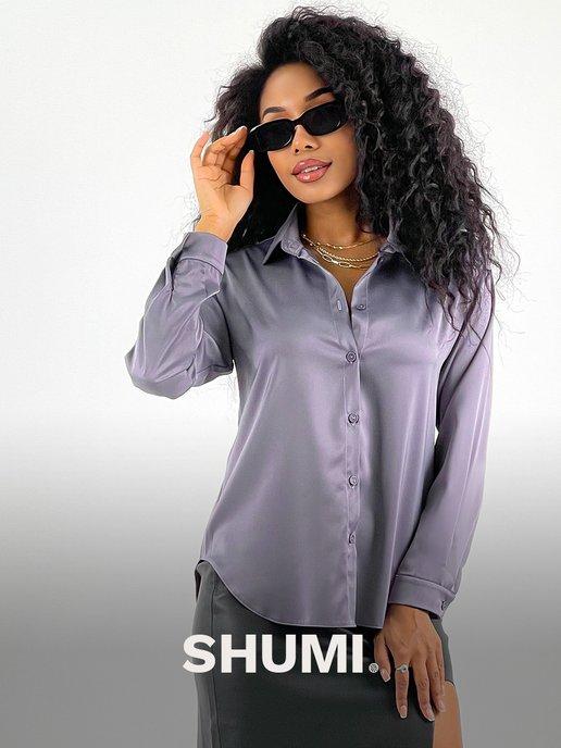 SHUMI DESIGN | Блузка рубашка шелковая нарядная