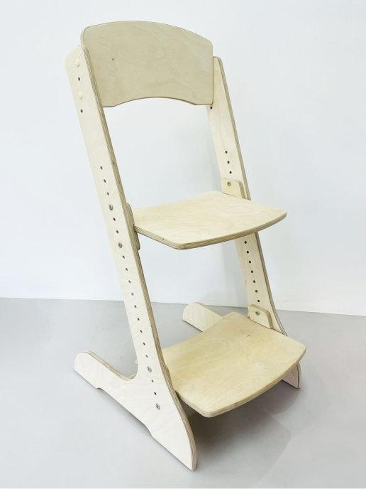 Детский деревянный растущий стул для детей и школьников подс…