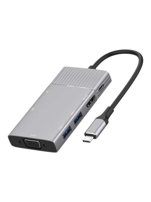 Переходник для macbook type-c для usb hdmi флешки