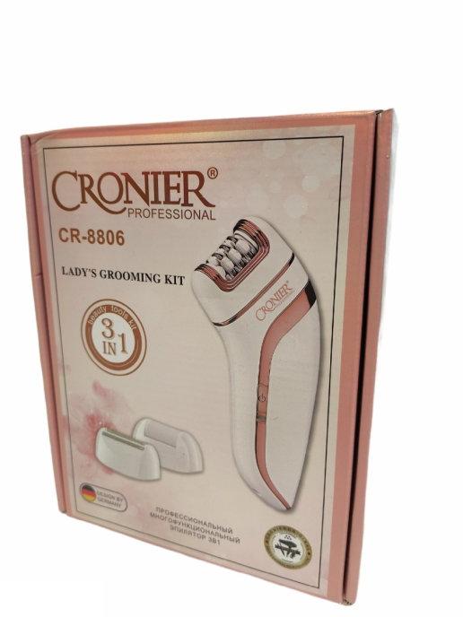 Cronier Эпилятор женский с 3-мя насадками CRONIER CR-8806