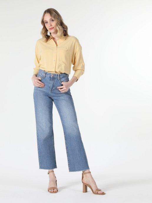 Женские широкие джинсы с высокой посадкой 970 BERRY Regular