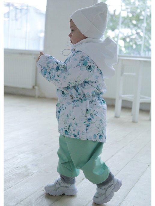 Детская курточка для малыша на весну из мембраны
