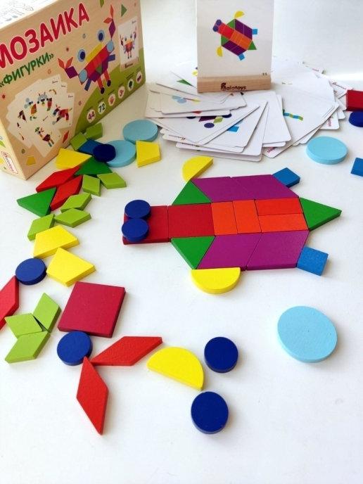 Мозаика для детей крупная Головоломки Развивающие игрушки