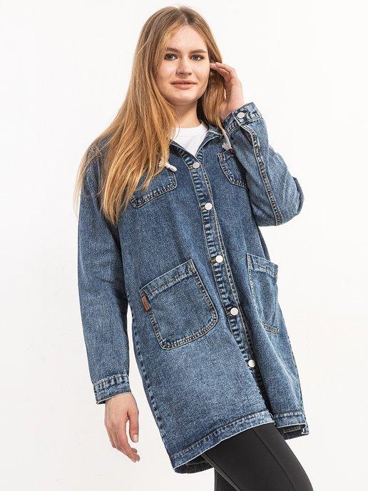 Nicole Ferro | Куртка джинсовая длинная демисезон