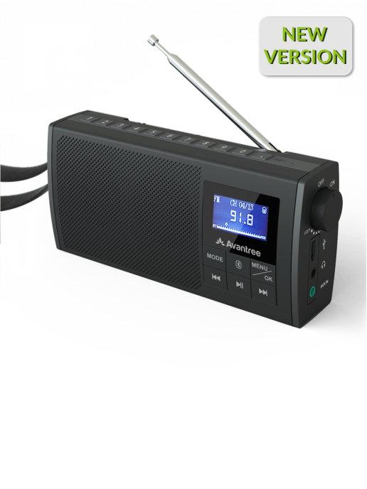 Портативная bluetooth колонка с FM радио Soundbyte2