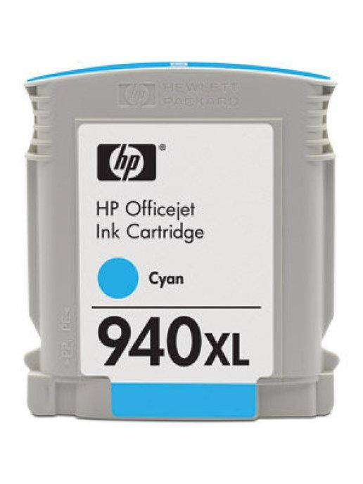 HP 940XL Cyan голубой C4907AE