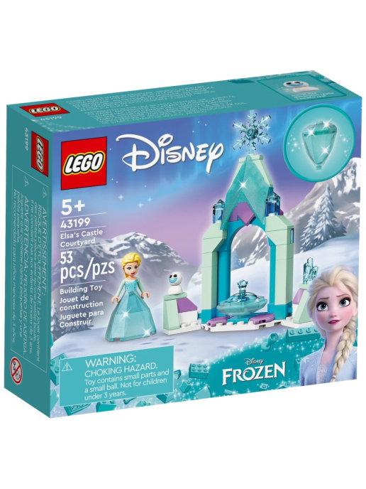 Конструктор Disney Frozen 43199 Двор замка Эльзы