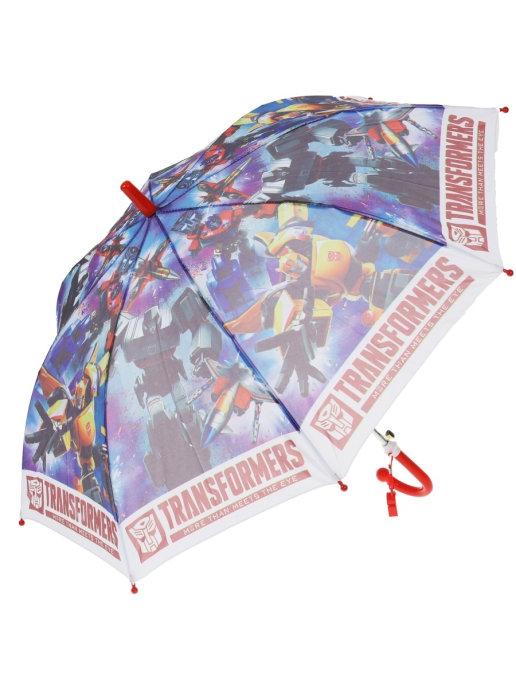 Зонт детский для мальчиков Трансформеры со свистком