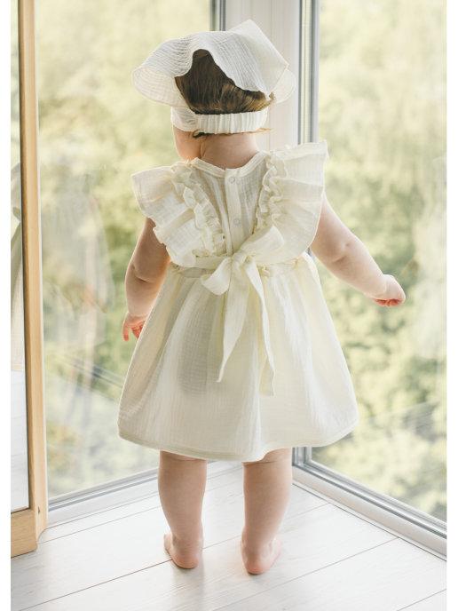 Нарядное летнее платье для малышей