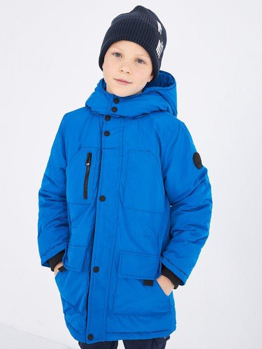 Куртка для мальчика зимняя с капюшоном