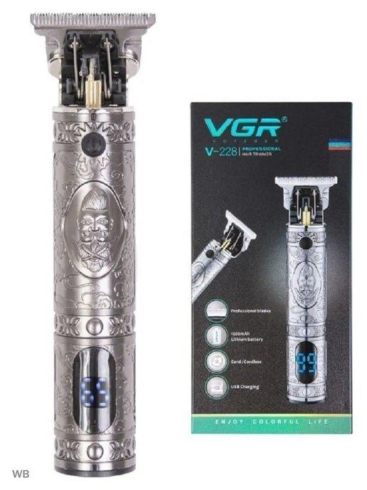 Триммер для бороды усов и стрижки VGR V-228