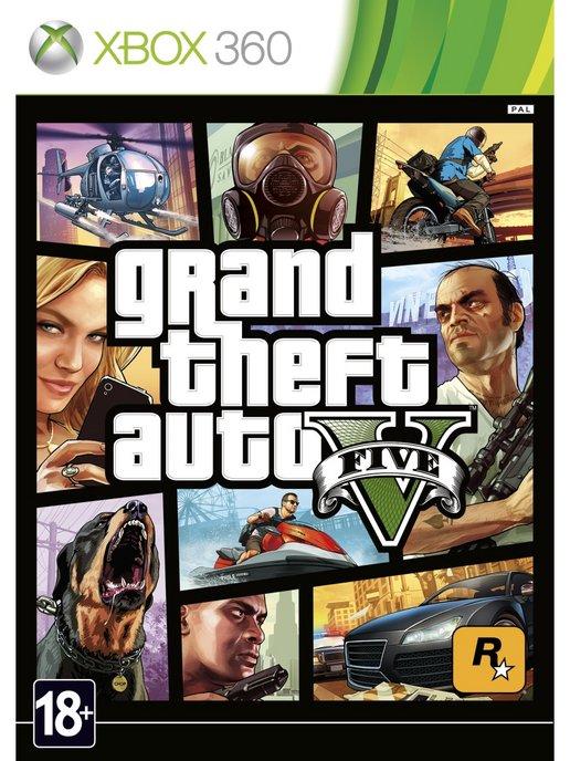 Grand Theft Auto V (5) (GTA 5) (Xbox 360, русские субтитры)