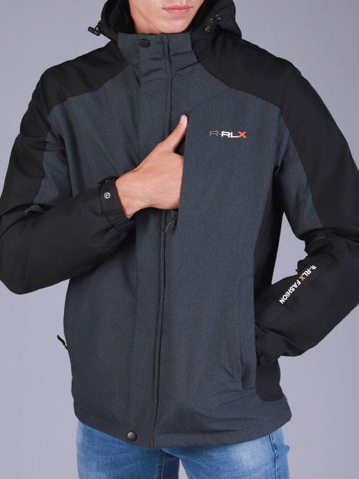 P-RLX | Куртка мужская демисезонная с капюшоном спортивная
