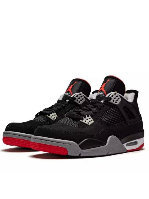 Кроссовки Air Jordan 4 Retro "Bred"