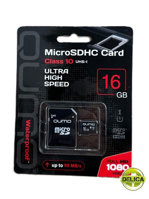 Карта памяти microSDHC ULTRA 16 Gb +SD адаптер