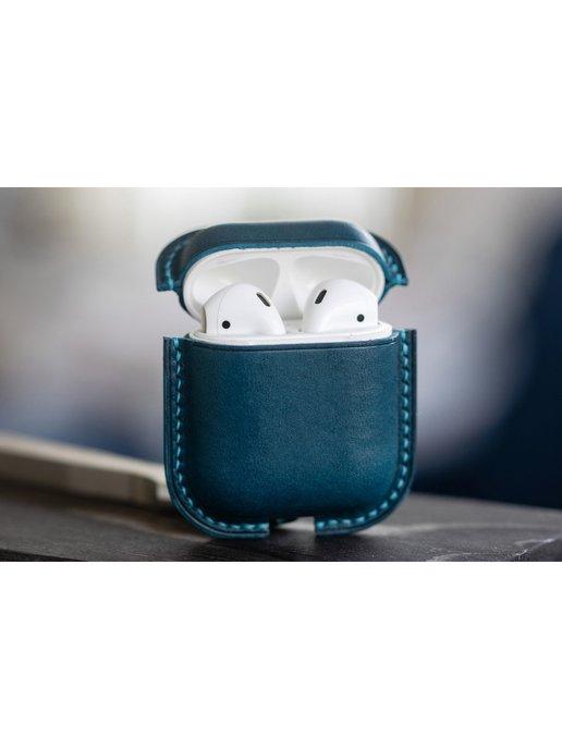 Чехол для AirPods 1 и 2 из натуральной кожи