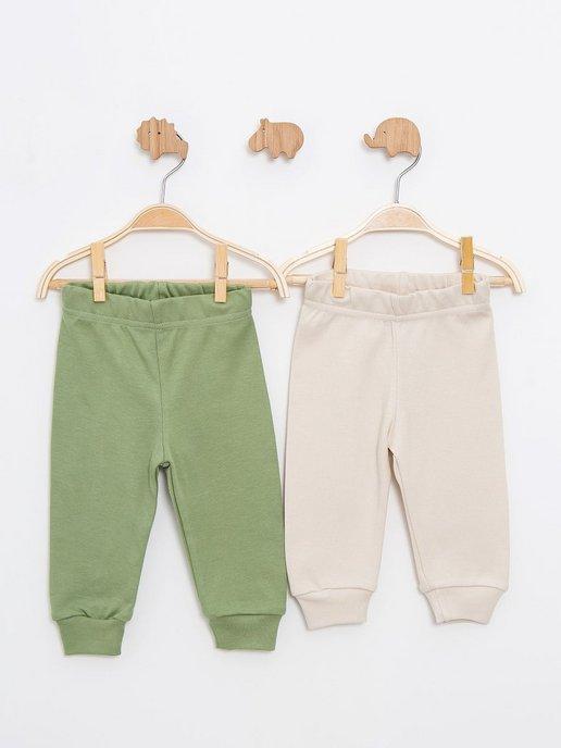 Брюки-штанишки для новорожденных комплект 2 шт