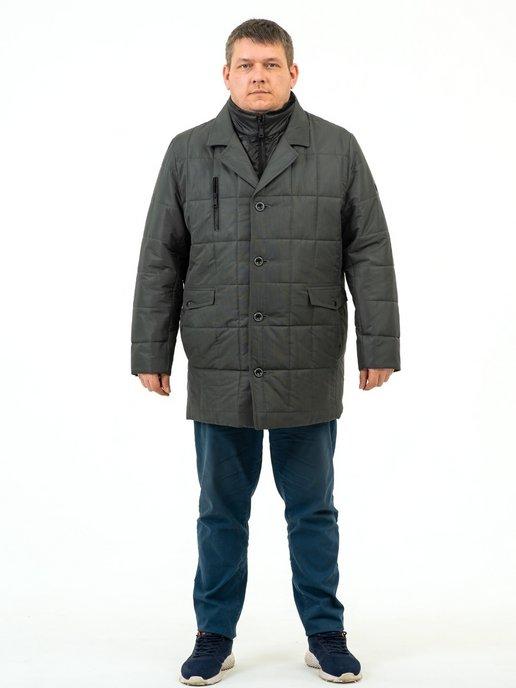 Куртка зимняя больших размеров мех оверсайз