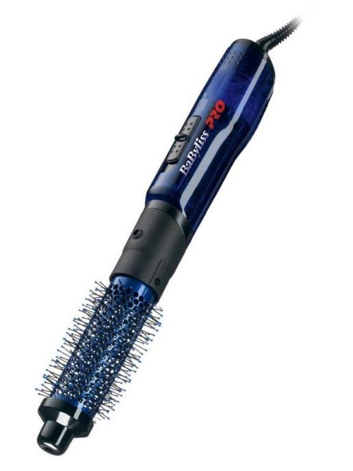 Фен-щетка BaByliss Pro Blue Lighting, диам.34мм, 2 скорости